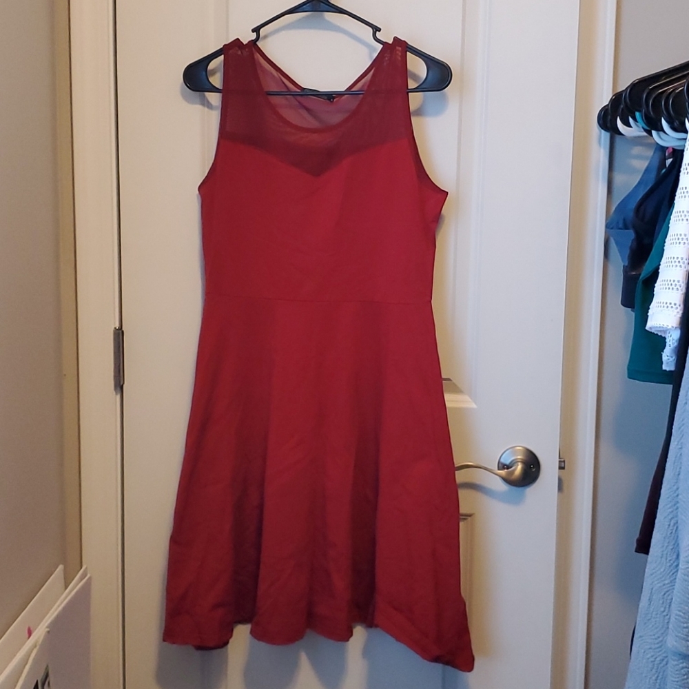 Red Ineffable Mini Dress
